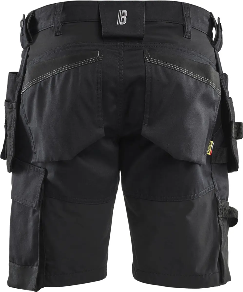 Blåkläder Arbeit Shorts 17521832 - Kornblau/Schwarz - afbeelding 6 van 6