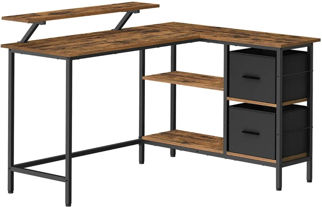 Songmics Hoekbureau L-vormig