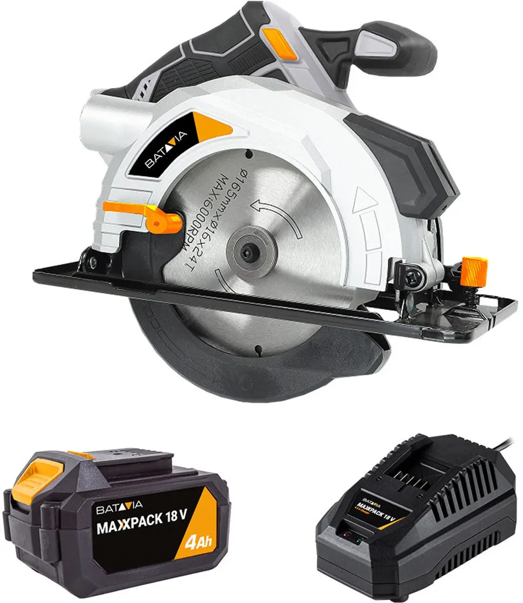 Batavia 18V Accu Cirkelzaag 165mm