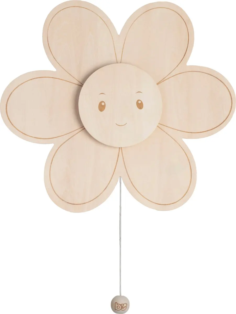 Baby's Only Houten Wandlamp Wonder Bloem