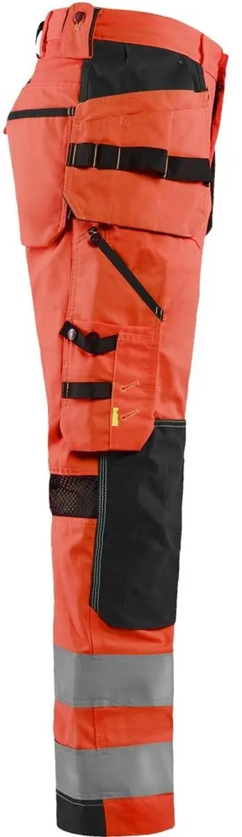 Blåkläder Werkbroek High Vis 1565-1811 D108 - Rood/Zwart