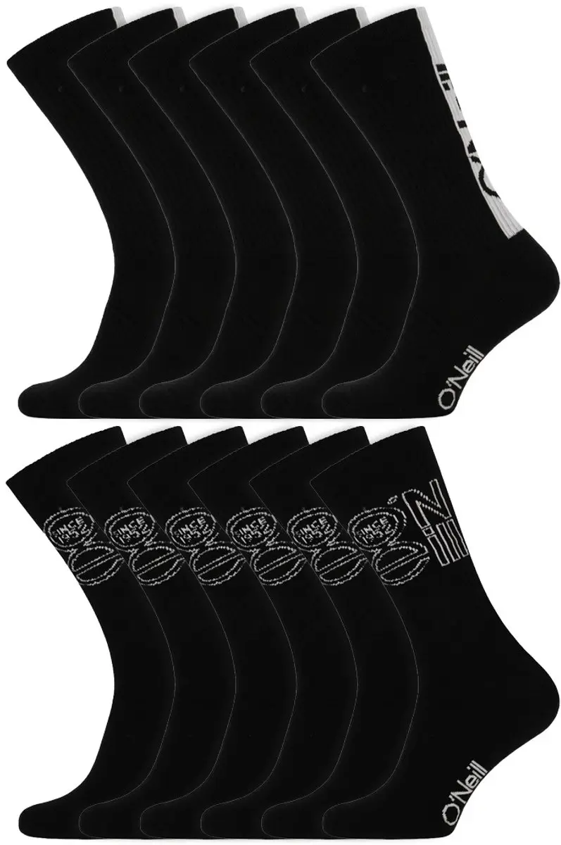 O'Neill Sportsokken Backside Logo - 12 Paar - 39-42