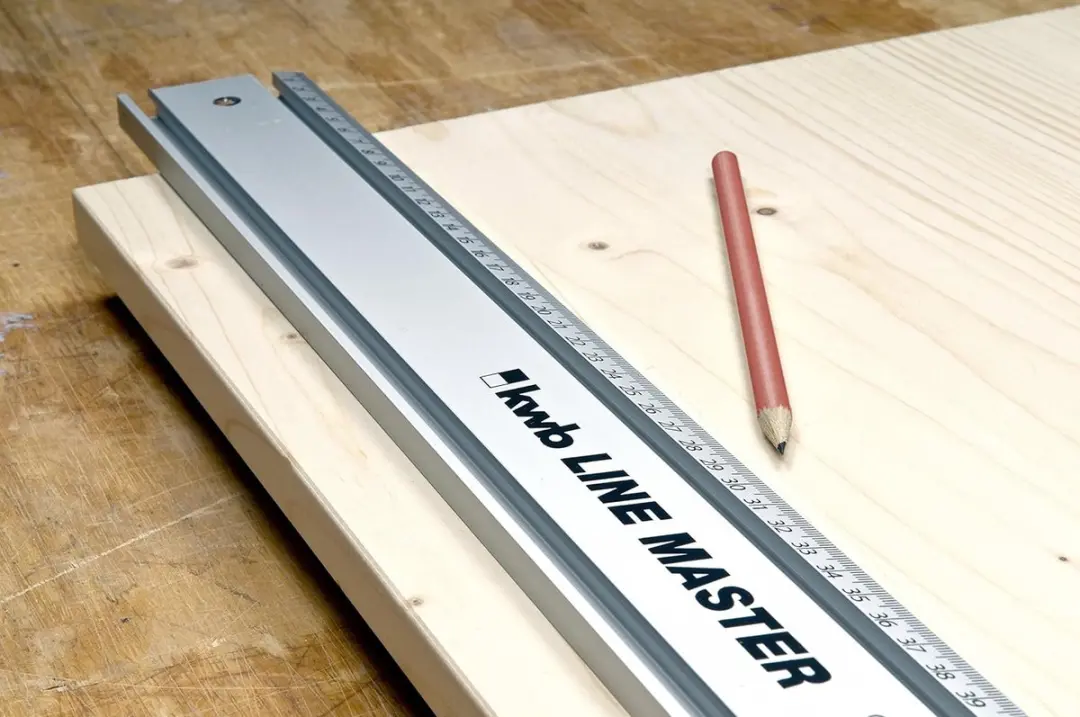 KWB Line Master Precisieliniaal 1000mm - Zilver