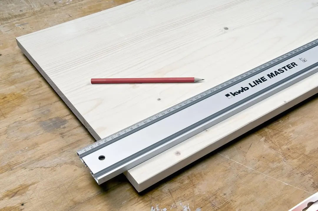 KWB Line Master Precisieliniaal 1000mm - Zilver