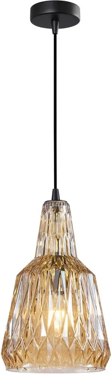 Lindby Hanglamp Glas Metaal 35cm E27