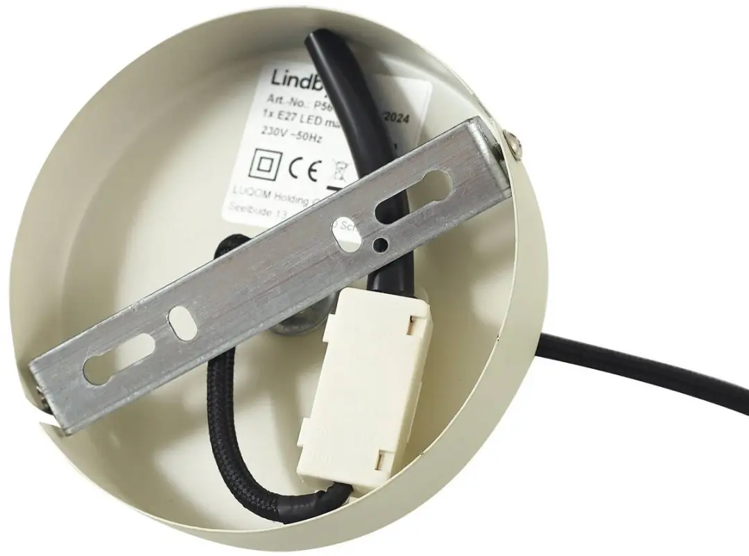 Lindby Hanglamp 1 Licht E27 - 15W - Lichtgroen