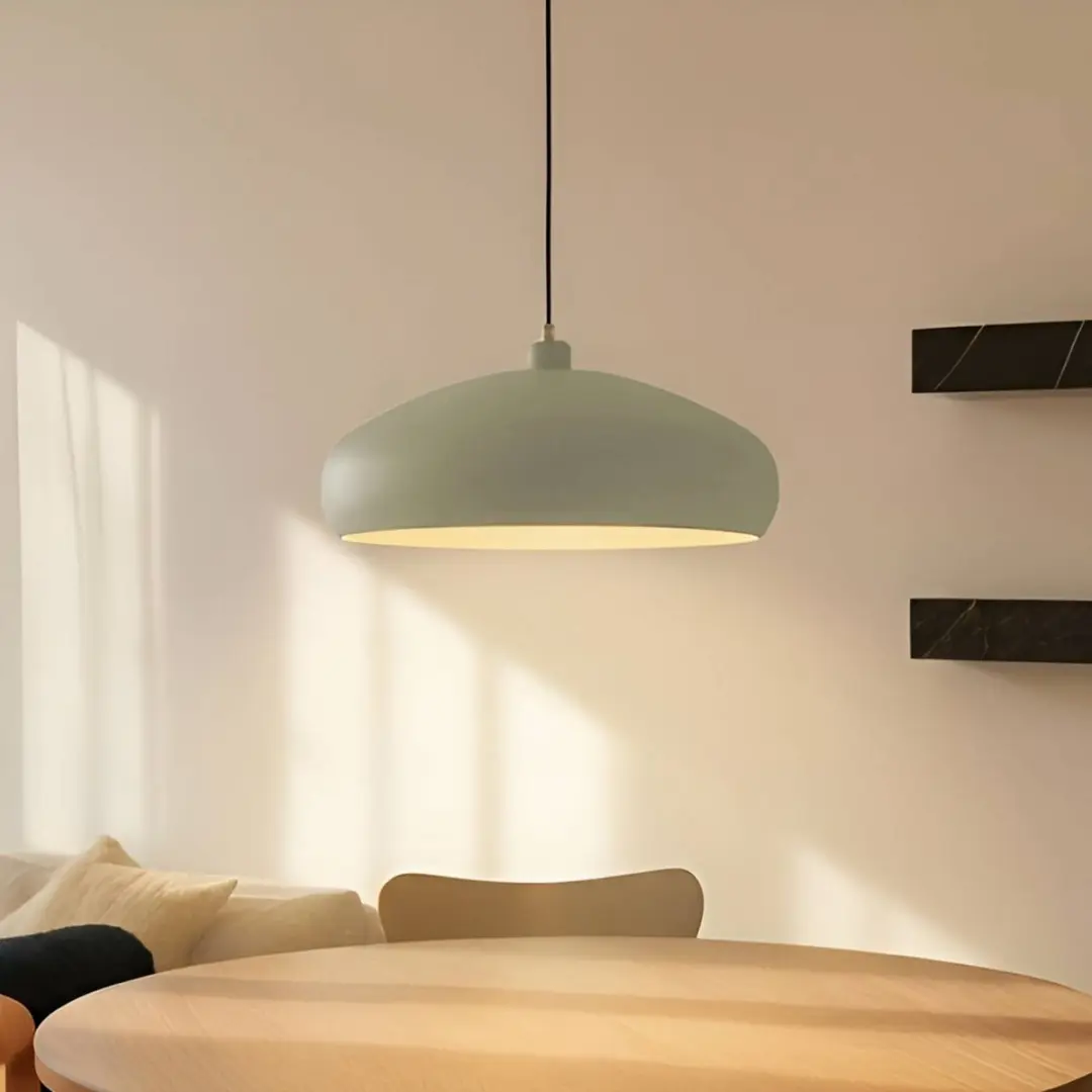 Lindby Hanglamp 1 Licht E27 - 15W - Lichtgroen
