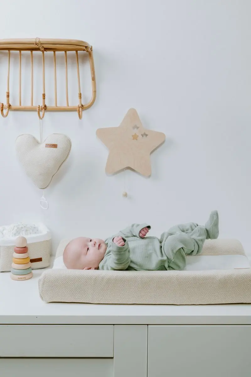 Baby's Only Houten Wandlamp Ster Wonder - 14W Warm Wit