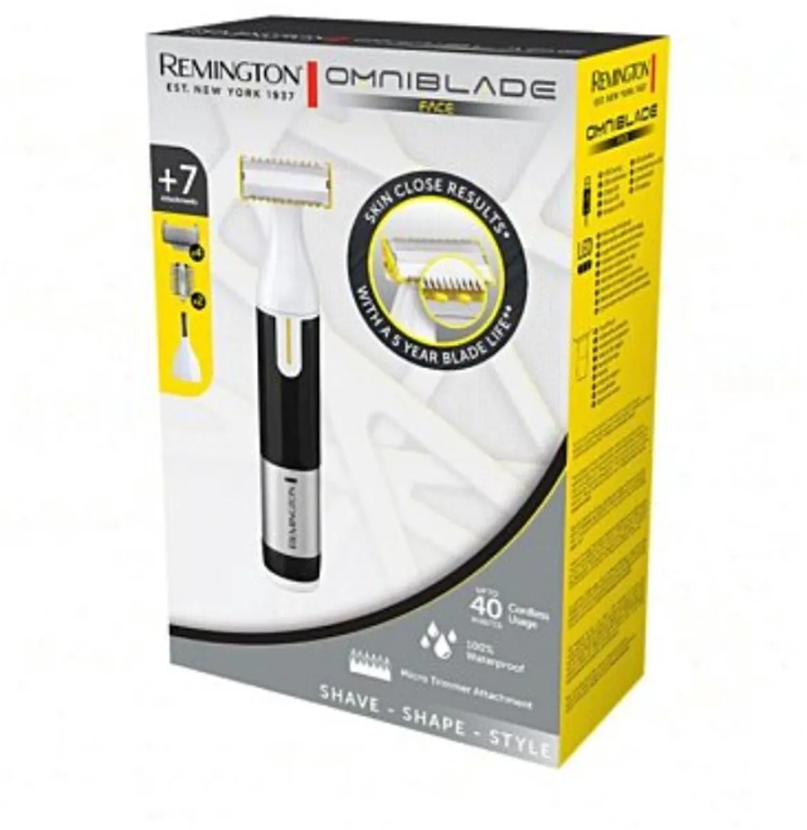 Remington Omniblade HG2000 Baardtrimmer - 7 Opzetstukken - USB Oplader
