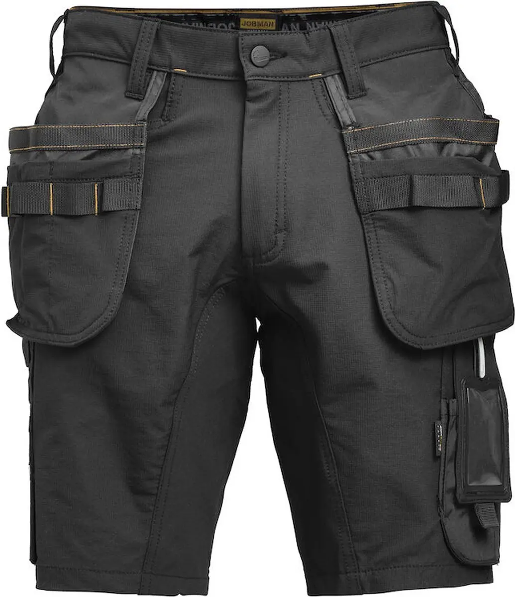 Jobman Advanced Stretch Korte Broek 62 - Zwart