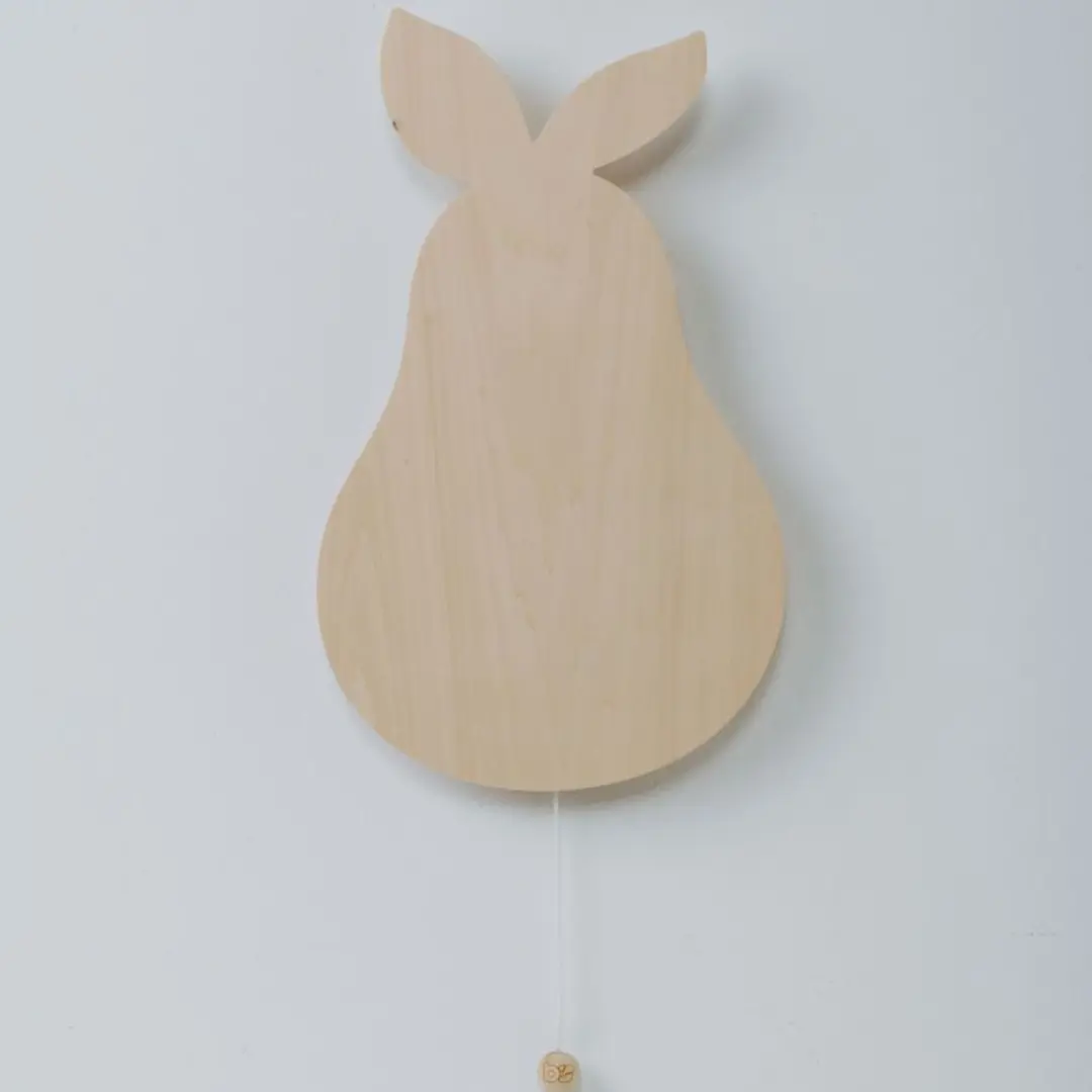 Baby's Only Houten Wandlamp Peer - 14W Warm Wit