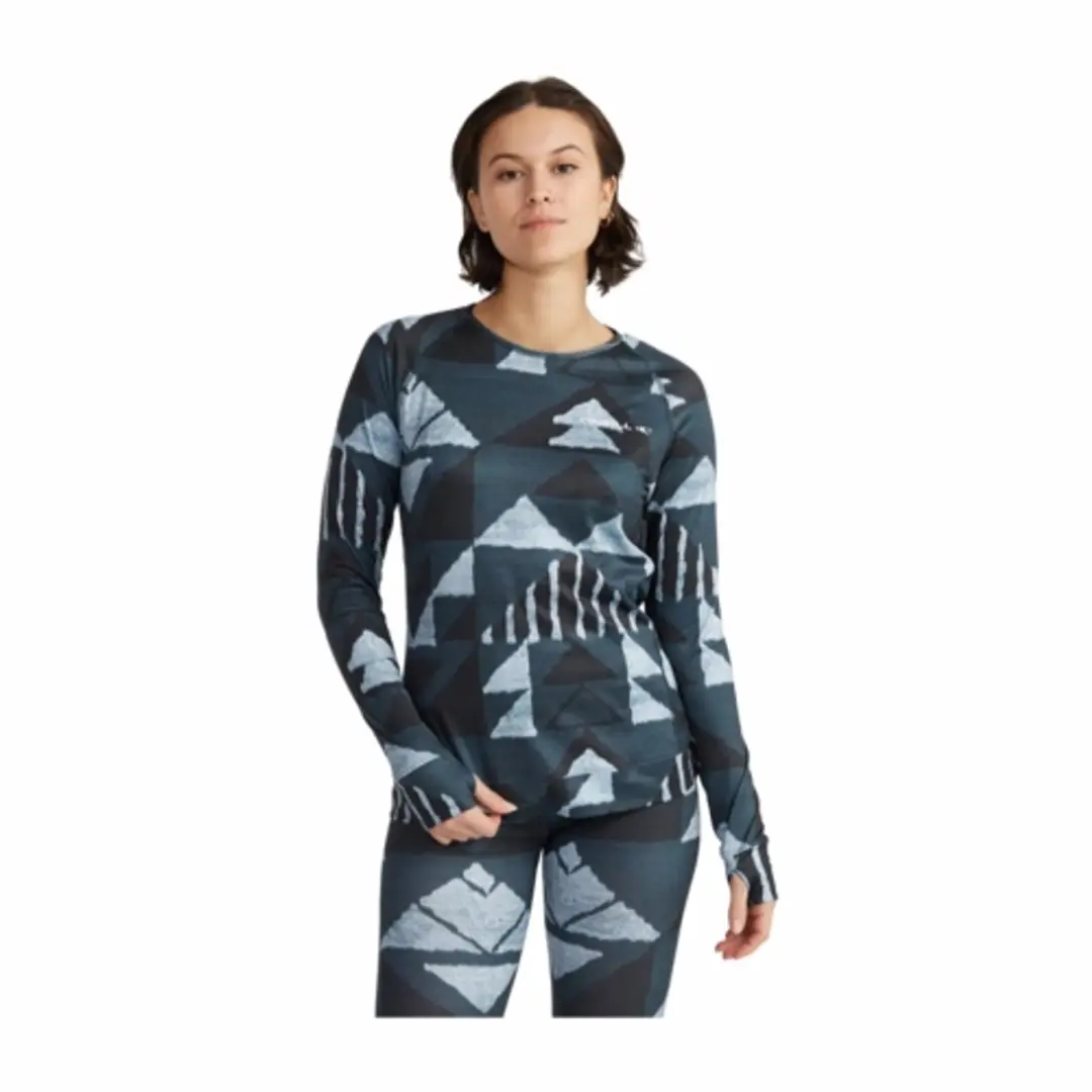 O'Neill Base Layer Top - Thermoshirt M - Blue Triangle Ikat