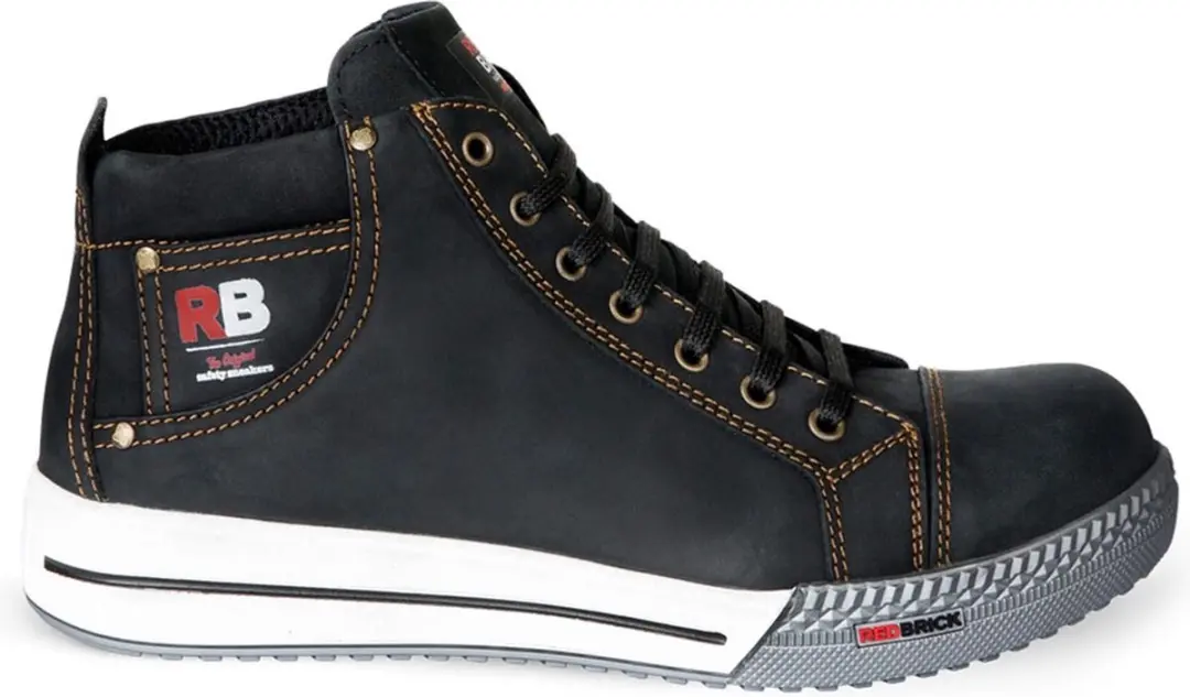 Redbrick Gold Werkschoenen S3 - Maat 48 - Zwart/Goud