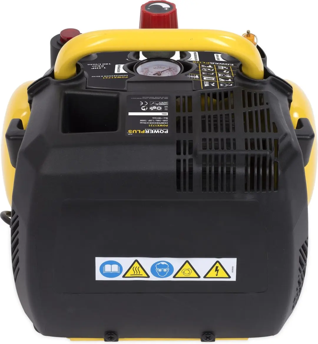 Powerplus POWX1721 Luchtcompressor 1100W 8 bar - 6L