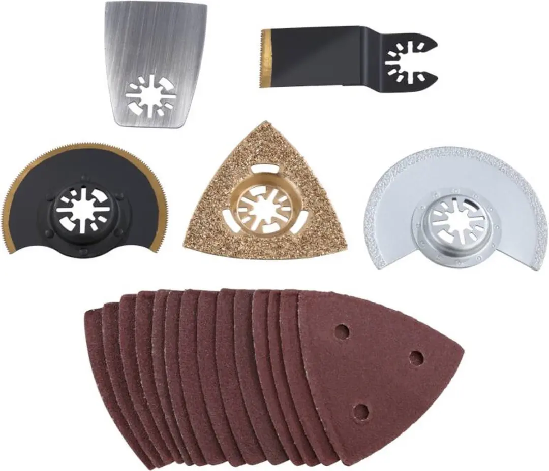 Westfalia Multifunctionele Gereedschapstoebehoren Set 20 Stuks - Oscillerend