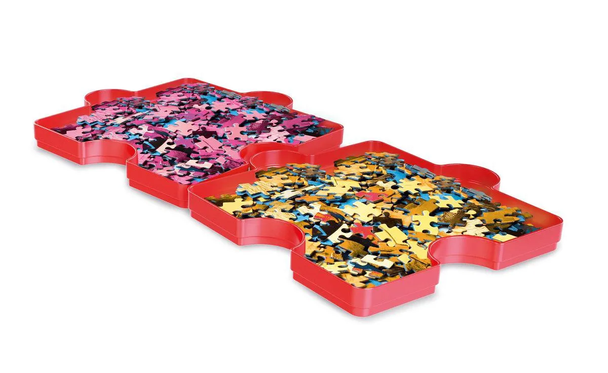 Clementoni - Puzzle Sorter - Puzzel sorteer bakjes - 6 stuks - stapelbaar