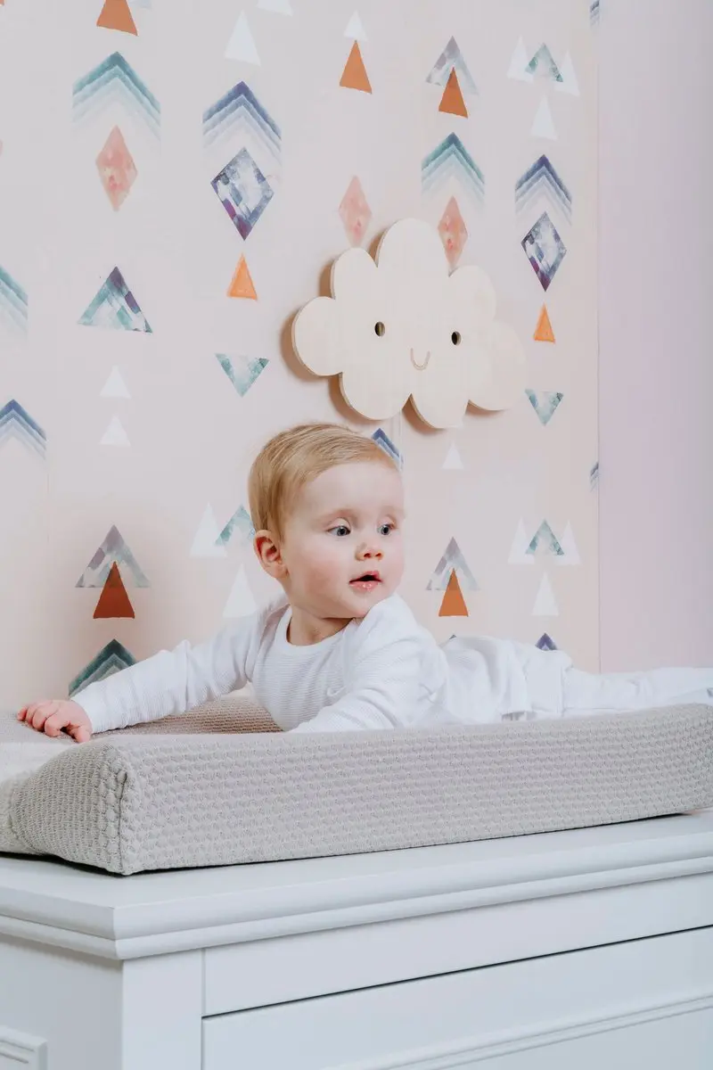 Baby's Only Houten Wandlamp Wolk Wonder - 14W Warm Wit