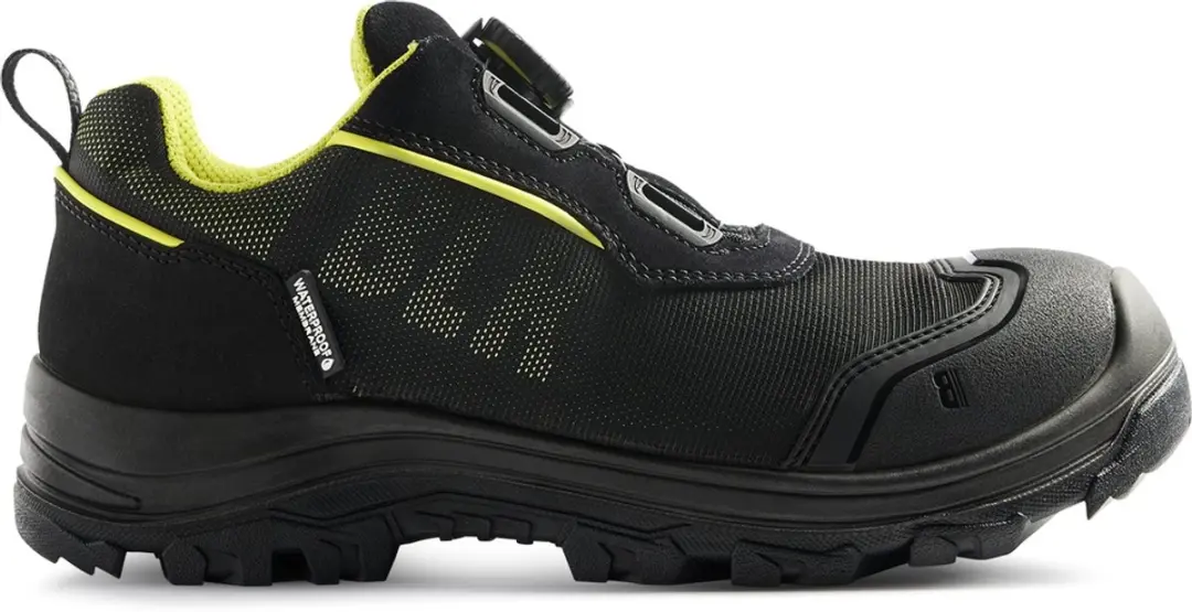 Blåkläder STORM S7S Veiligheidschoen - Waterdicht - Schwarz/High Vis Gelb