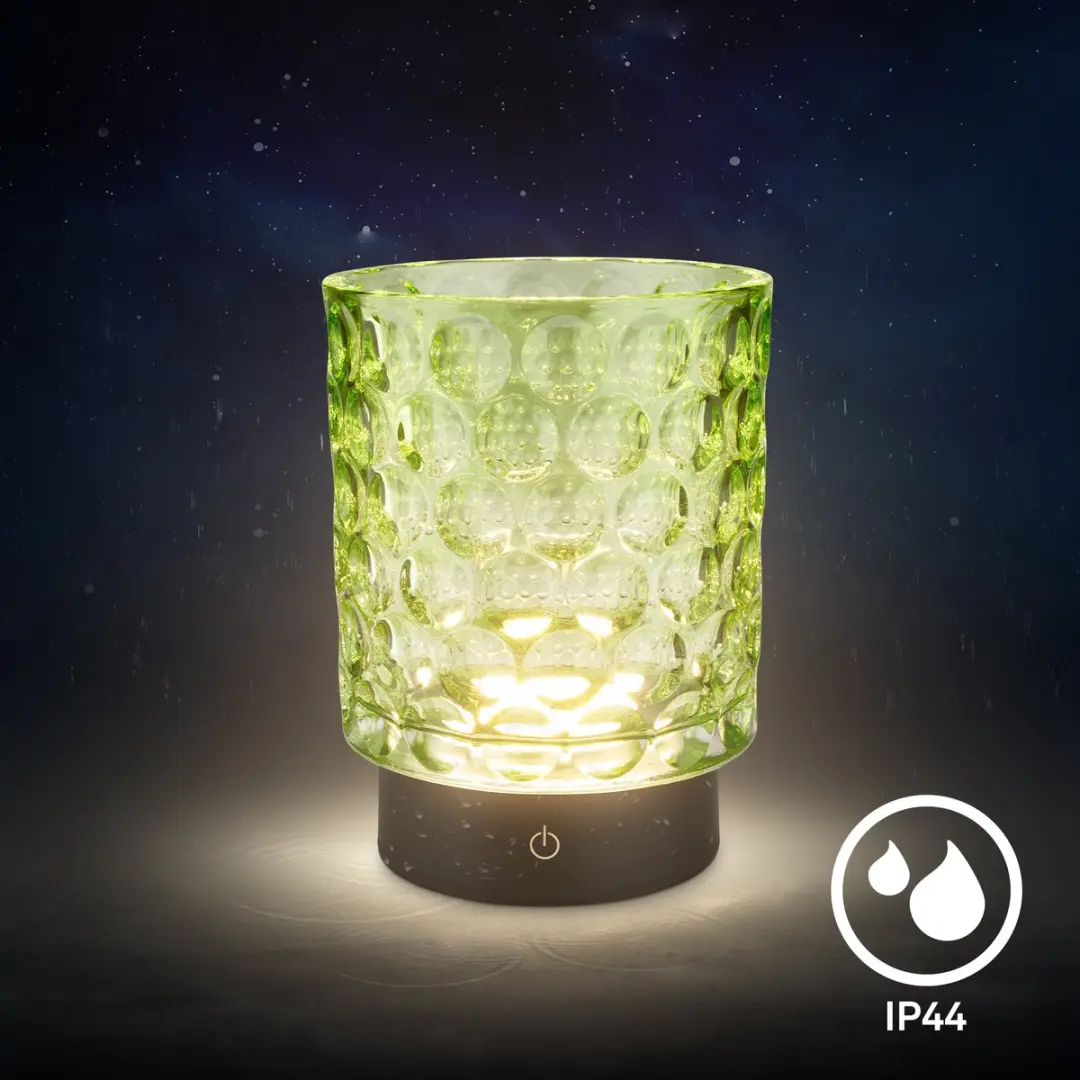 Briloner Sunora Oplaadbare Tafellamp Groen - Set van 2