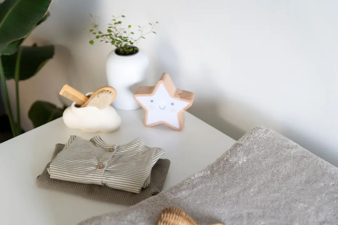 Baby's Only Nachtlampje Wolk Wonder - Hout - USB - Warm wit