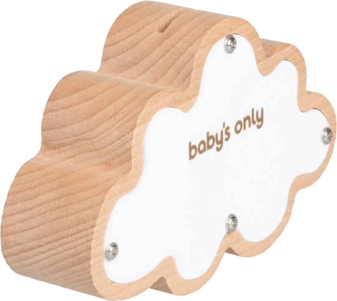 Baby's Only Nachtlampje Wolk Wonder - Hout - USB - Warm wit