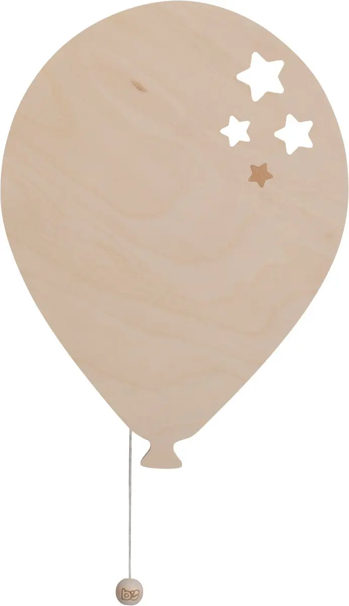 Baby's Only Houten Wandlamp Ballon Wonder