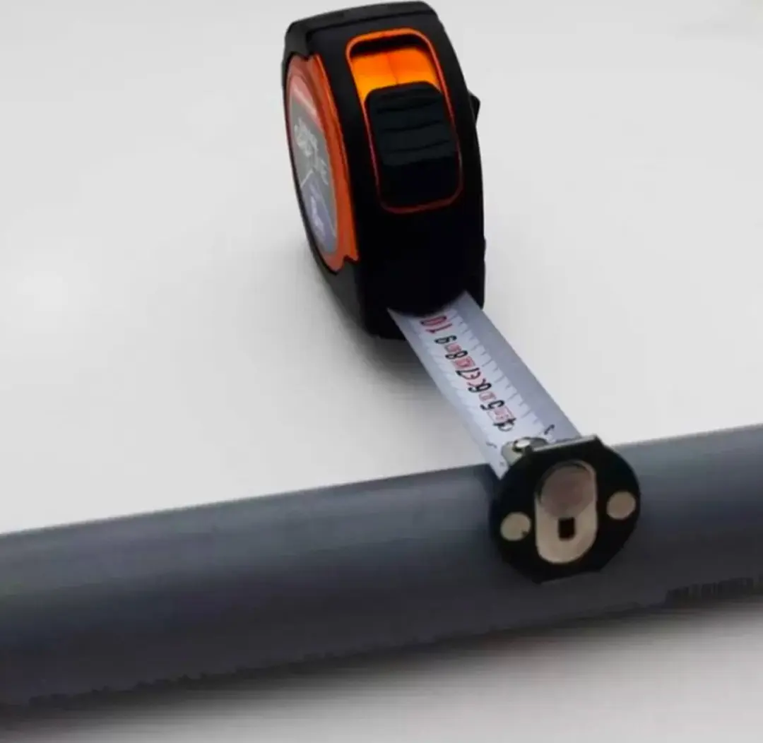 Swanson Savage Gripline SVGL8 Meetlint 8m - Magnetisch punt - Zwart/oranje