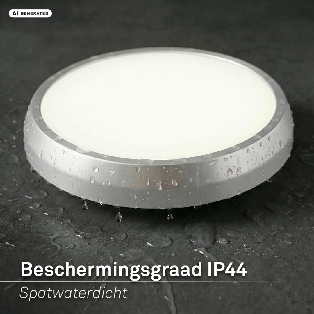 Briloner Navaro LED Plafondlamp 18W - Ø27cm - Chroom