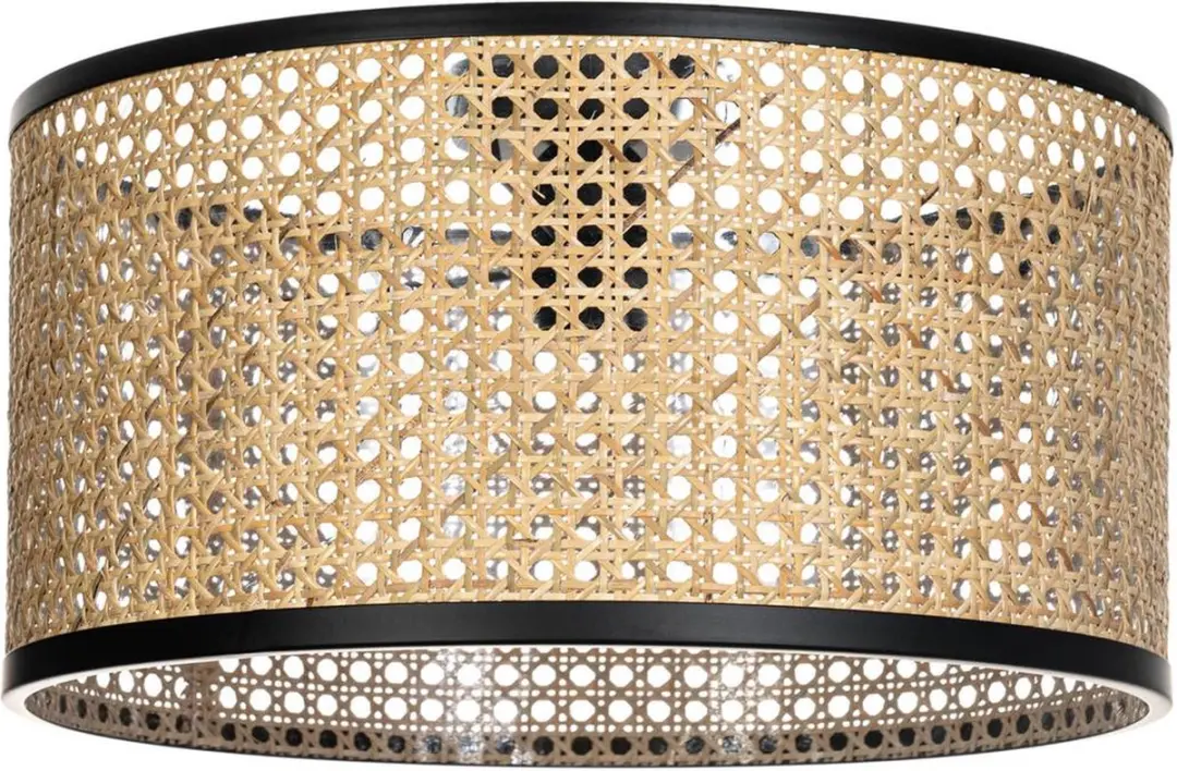 Lindby Plafondlamp Rotan 40cm - E27