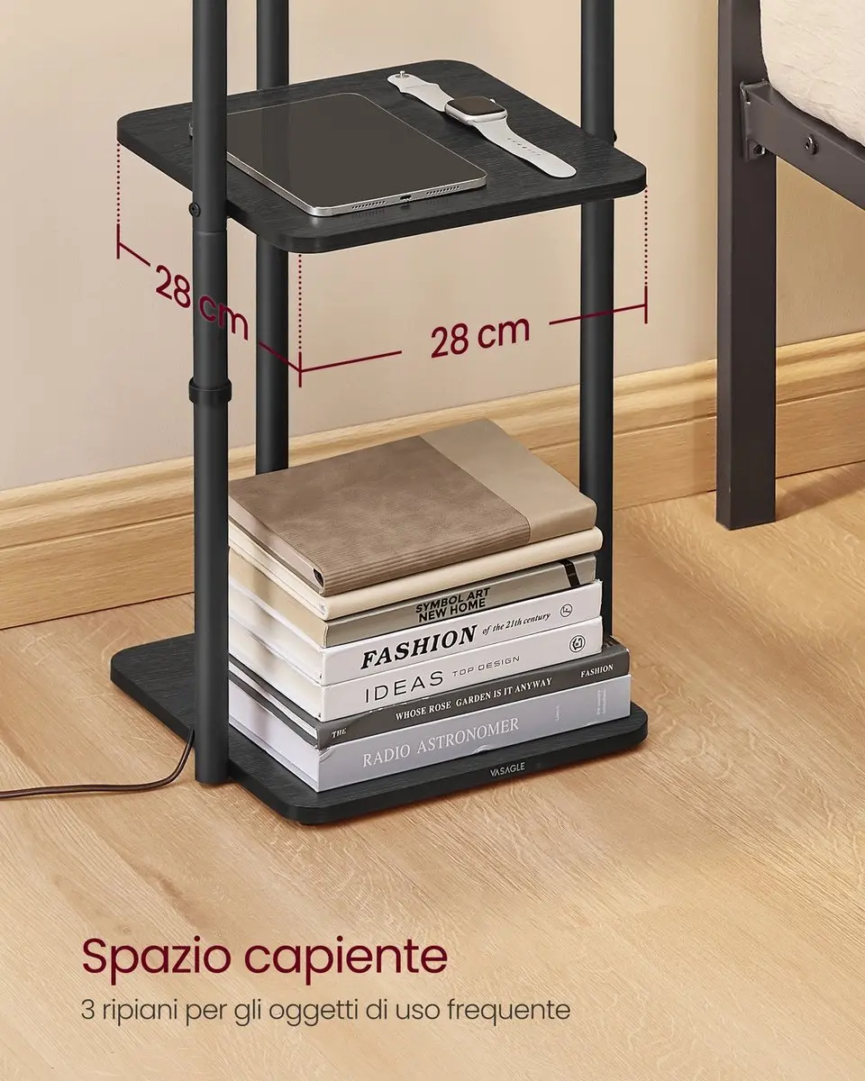 Staande lamp – Met opbergplanken