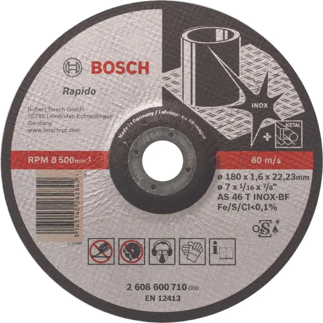 DSS GEB. INOX 180X1,6