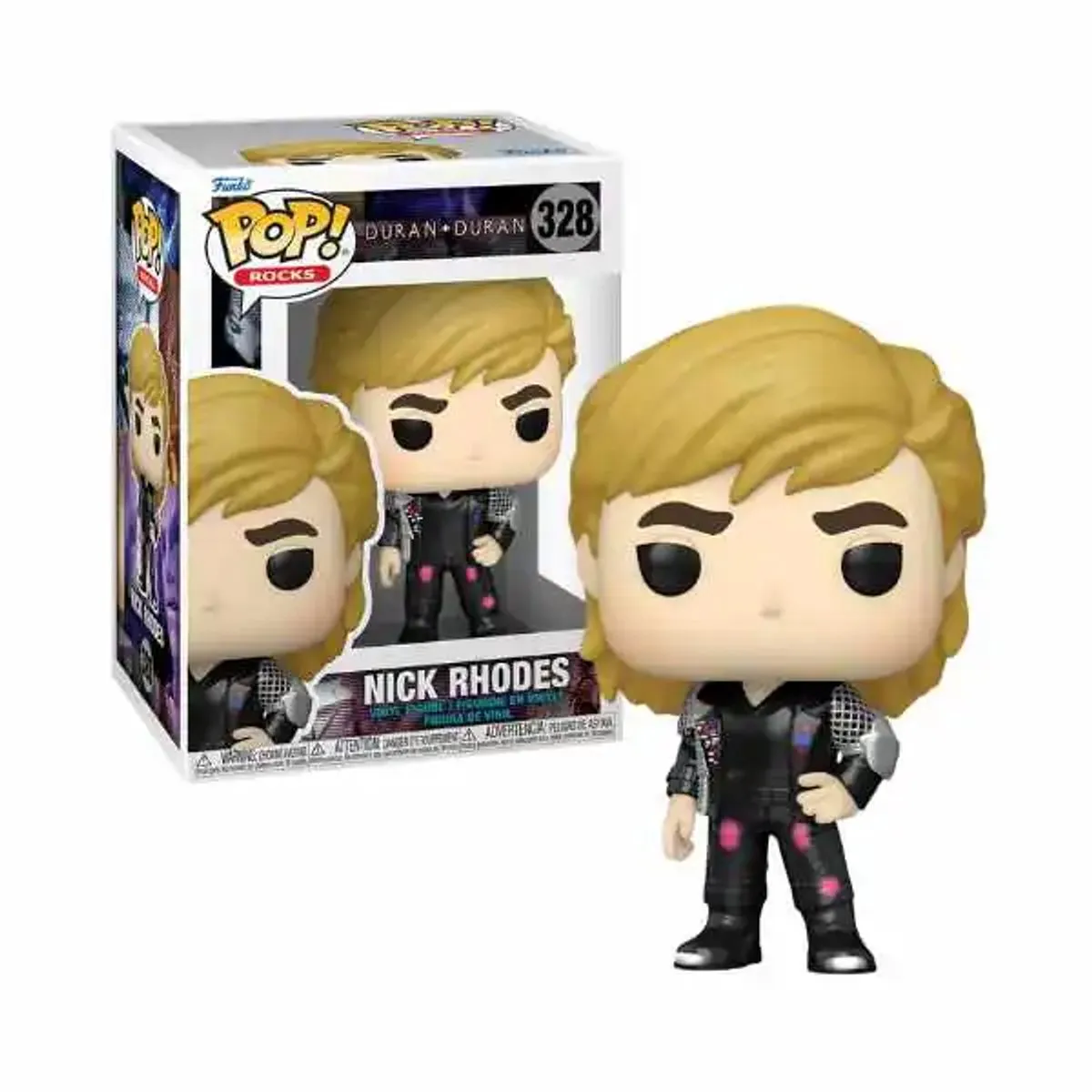 Funko POP! Rocks Wild Boys Nick Duran Duran - 9cm Verzamelfiguur - Multicolor - afbeelding 6 van 6