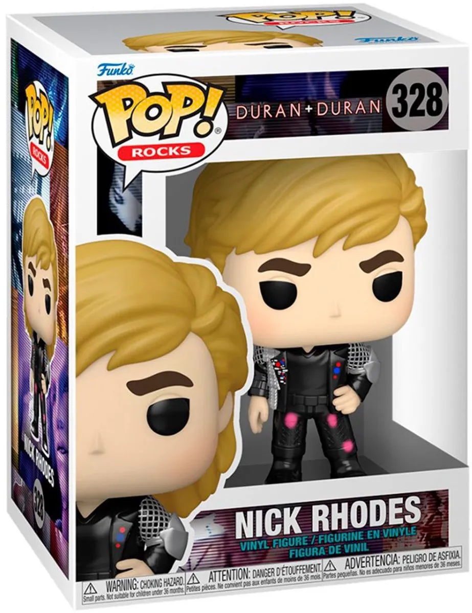 Funko POP! Rocks Wild Boys Nick Duran Duran - 9cm Verzamelfiguur - Multicolor