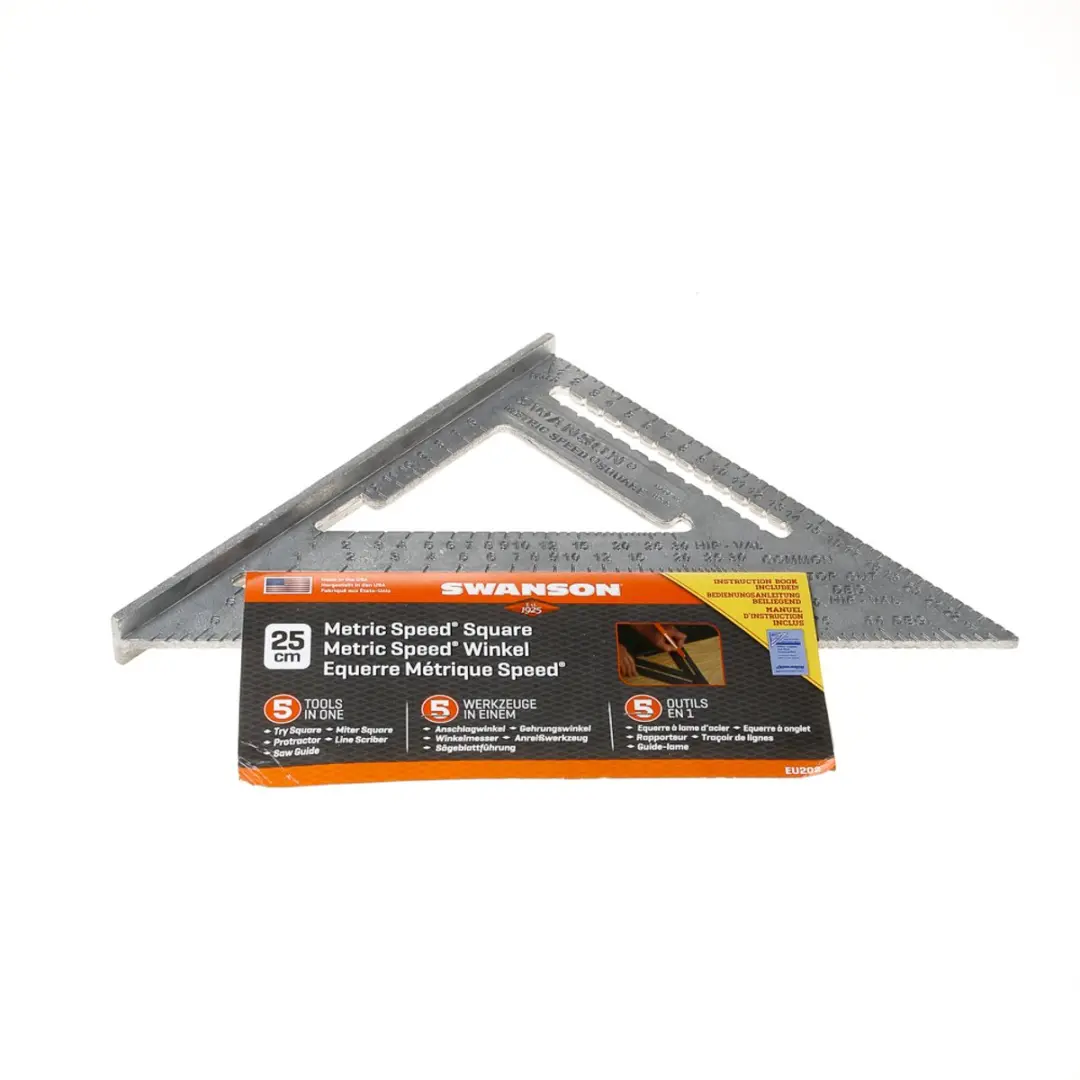 Swanson Timmermans Meetdriehoek Aluminium 250mm