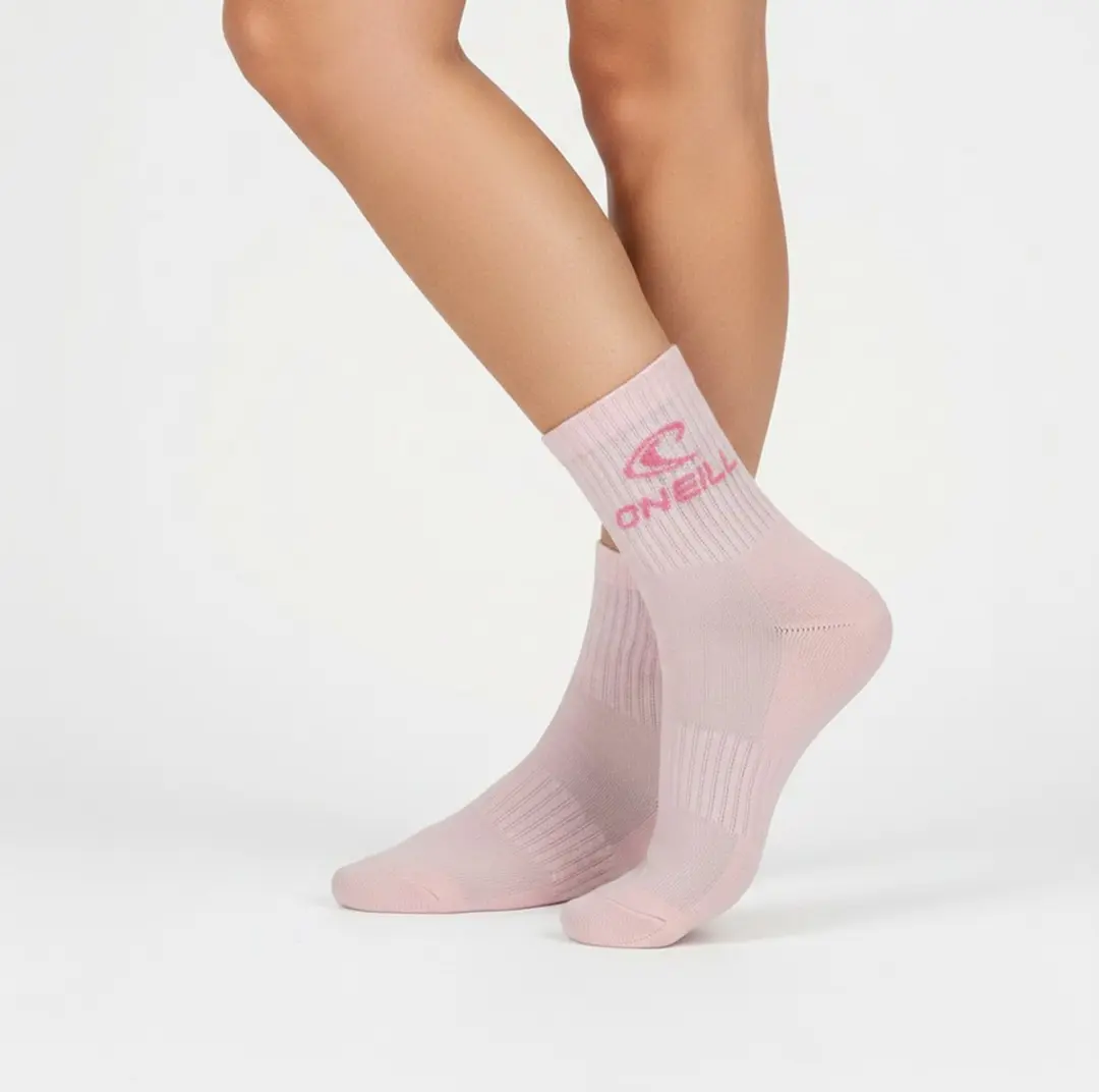 O'Neill Sportsokken Short Socks 18 Paar - Roze/Wit