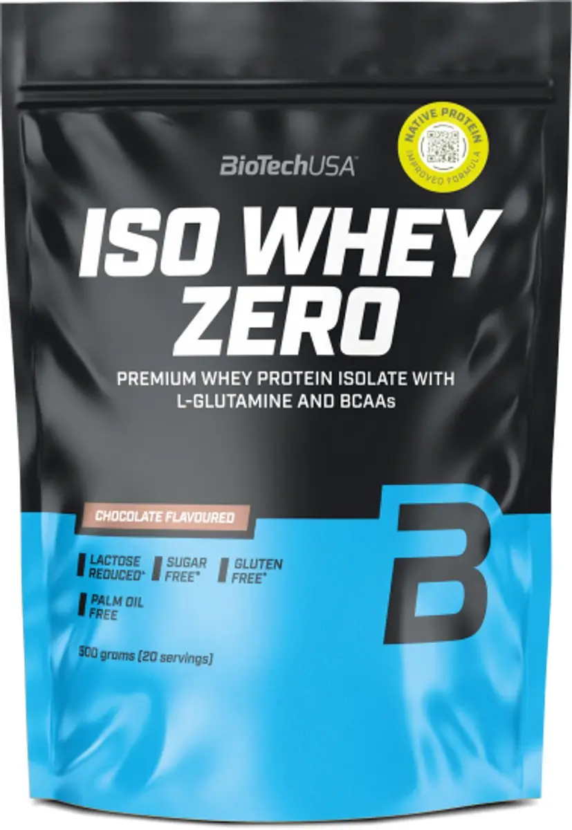 BioTechUSA ISO WHEY Zero Chocolade 454g