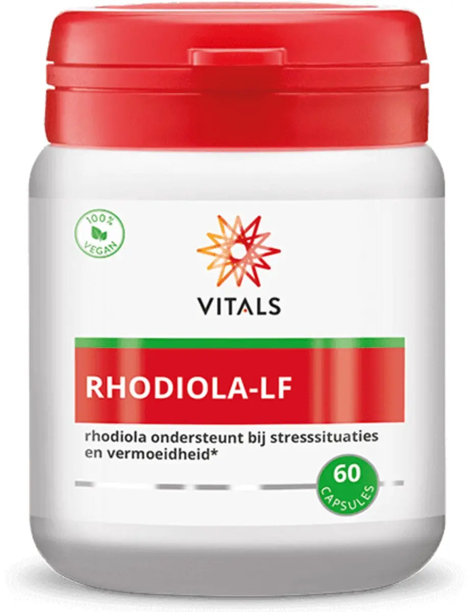 Vitals Rhodiola-LF 60 Capsules - 33g