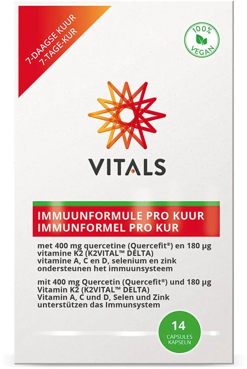 Vitals Immuunformule Pro 14 Capsules