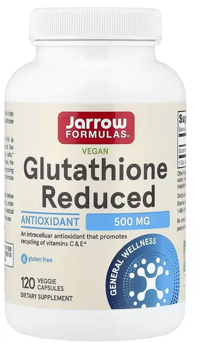 Jarrow Formulas Glutathione GSH 500mg - 120 Capsules