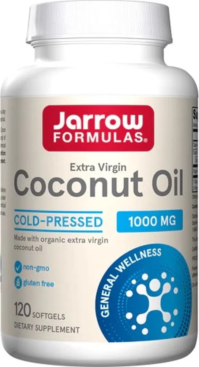 Coconut Oil Extra Virgin 1000 mg (120 Softgels)