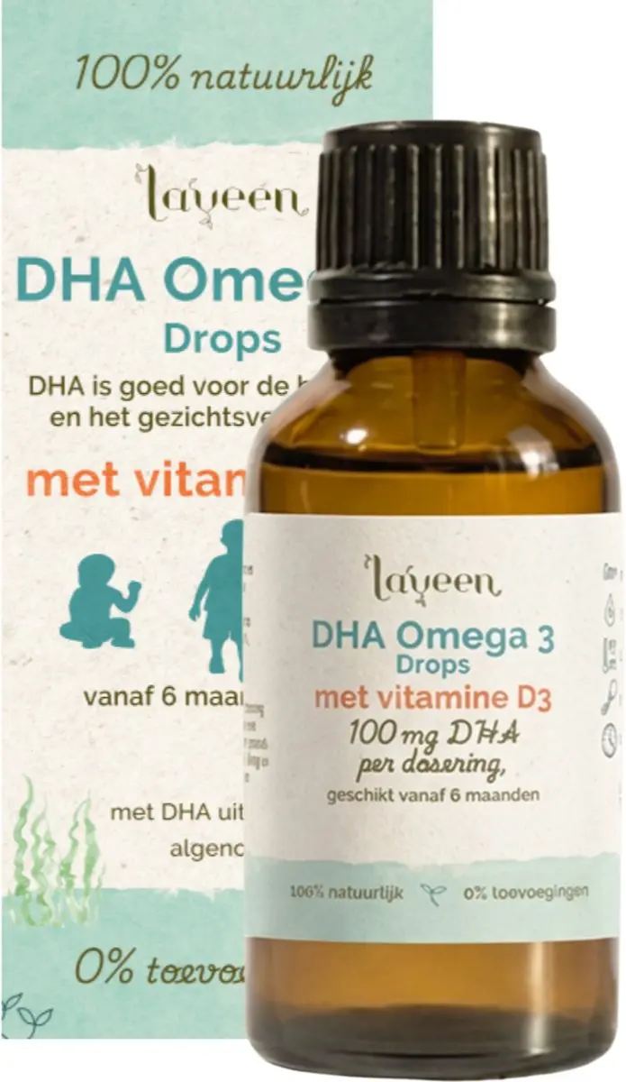 Laveen DHA Omega Drops Druppels