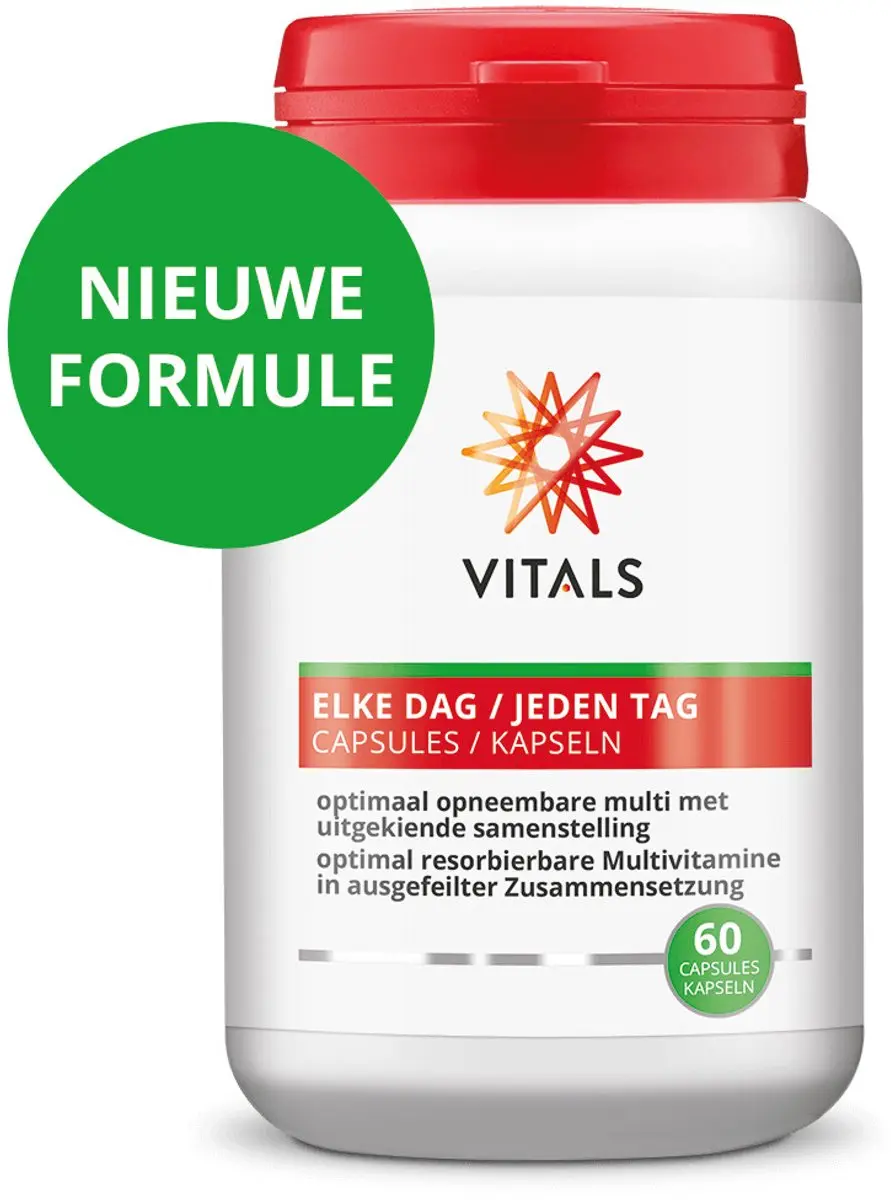 Vitals Elke Dag Multivitamine - 60 Capsules