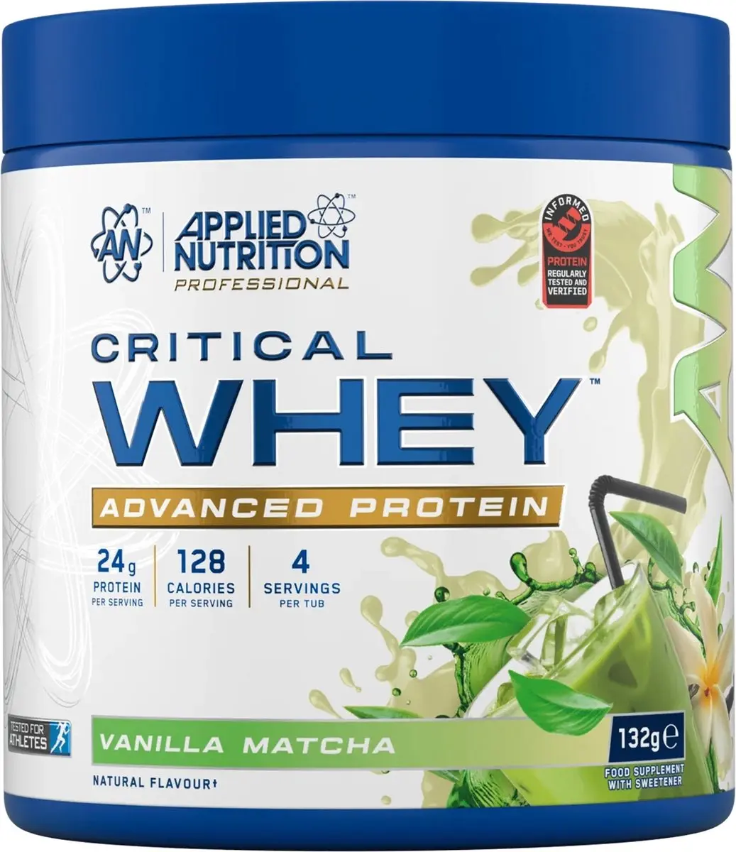 Applied Nutrition Critical Whey 132g - Vanille Matcha