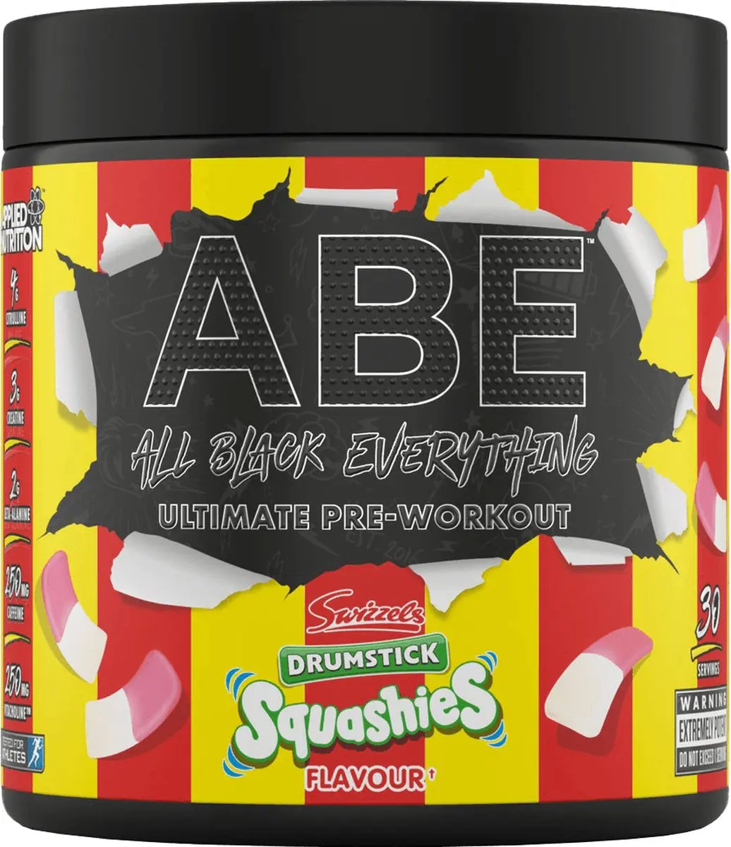 Applied Nutrition ABE Ultimate Pre-Workout Sour Apple - 375g - 30 Porties - afbeelding 6 van 6