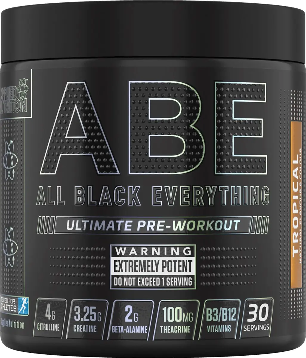 Applied Nutrition ABE Ultimate Pre-Workout Sour Apple - 375g - 30 Porties