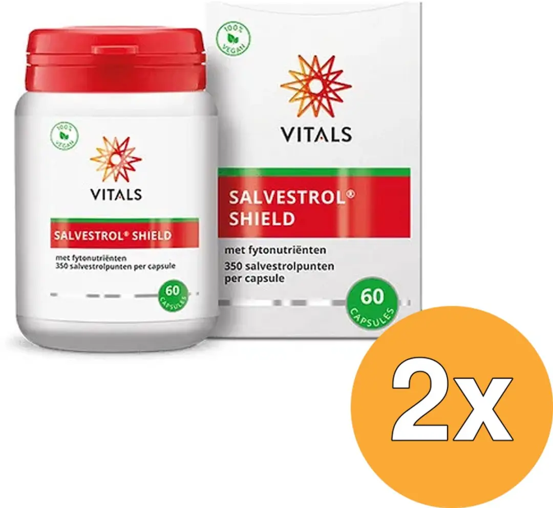 Vitals Salvestrol Shield 2x60 Capsules