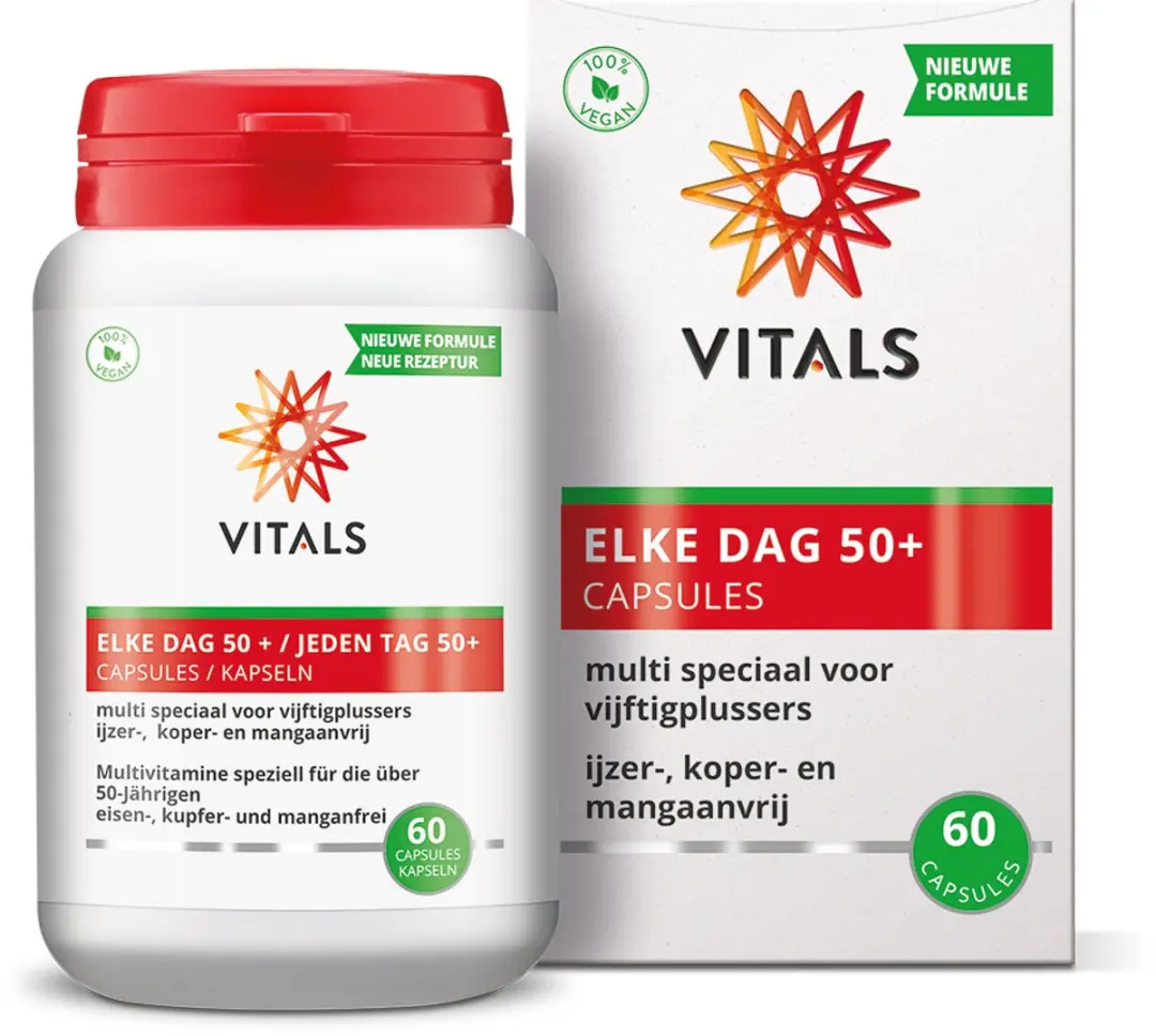 Vitals Elke Dag 50+ Multivitamine