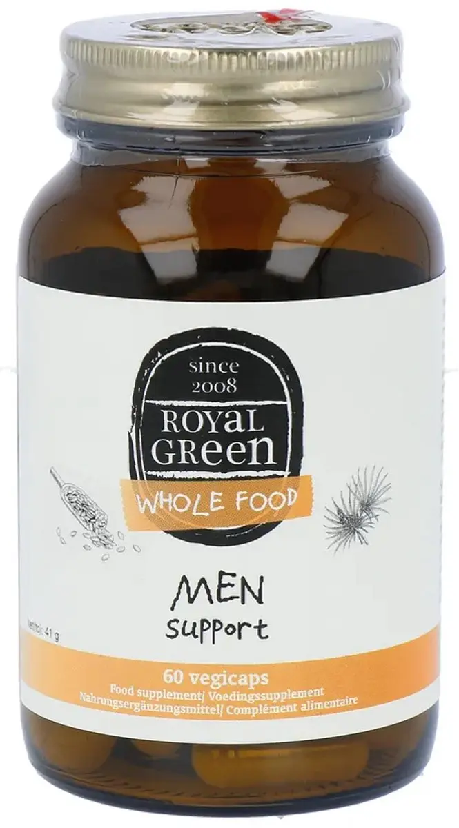 Royal Green Men Support Vegacapsules - 60 Stuks