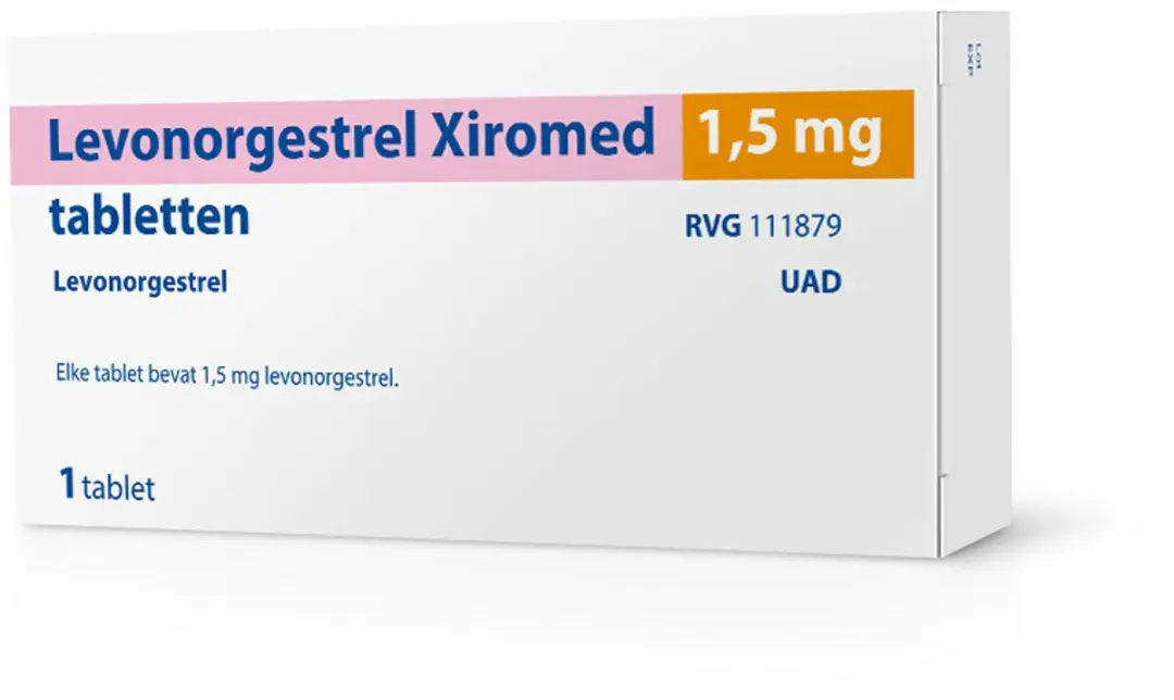 Xiromed Levonorgestrel Noodanticonceptie 1,5g