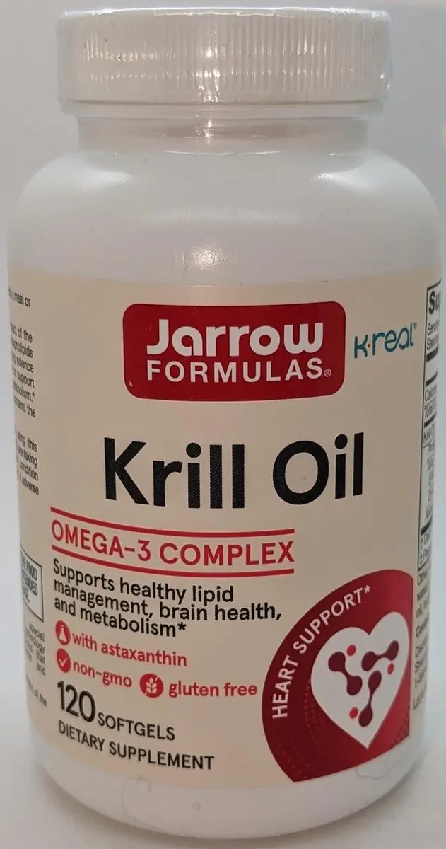 Jarrow Formulas Krill Oil 120 Softgels - 350mg